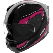 Nolan N60-6 Sincrono Helm, schwarz/pink, S (56)
