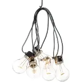 Konstsmide 2372-800, Garland, Kunststoff, Schwarz, 0,2 m