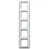 Busch Jaeger 1725-914 Abdeckrahmen 5-fach alpinweiß - Busch-balance SI 2CKA001725A1562 1725914