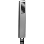 Gessi Rettangolo Antikalk-Handbrause, Eigensicher, Handbrause aus Metall, 20154031, Farbe: Chrom