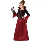 Atosa Vampire Elegant Dracula Mädchenkostüm