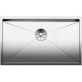 BLANCO ZEROX 700-U, Schrankwaschbecken, Edelstahl, Edelstahl, 80 cm, Deutschland