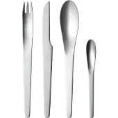 Georg Jensen Besteckset Arne Jacobsen Edelstahl Matt (24-teilig)