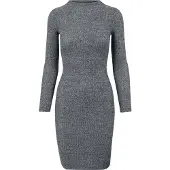 Urban Classics Basic Langarmkleid