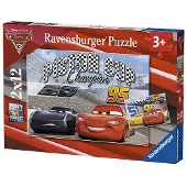 Ravensburger – 07609 – Lot de 2 Puzzles – 12-teilig – Piston Cup Cars 3 – Disney
