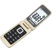Olympia Luna, Klappgehäuse, Dual-SIM, 6,1 cm (2.4"), Bluetooth, 600 mAh, Gold