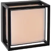 Lucide Design-Wandlampe Singa Led schwarzes IP54