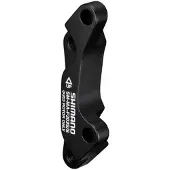 Shimano Ma-r2035 Scheibenbrems-bremssattel-adapter Schwarz Schwarz One Size