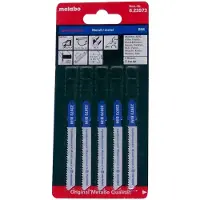 Metabo Stichsägeblätter metal premium 51 mm, BiM - 5 Stück - 623973000