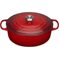 Le Creuset Bräter/Cocotte oval 31 cm, 6,3 l rot