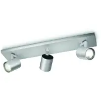 Philips myLiving Runner Deckenspot GU10 3-flg alu