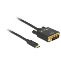 DeLOCK Usb C Auf Dvi 24+1 Pin Video 4k Kabel 1m 30hz