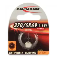 Ansmann 1516-0018, Einwegbatterie, Siler-Oxid (S), 1,5 V, 1 Stück(e), 26 mAh, 3 Jahr(e)