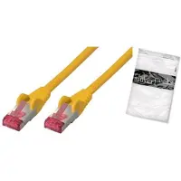 Shiverpeaks Patchkabel cat6A S/FTP PIMF Halogenfrei gelb 5m