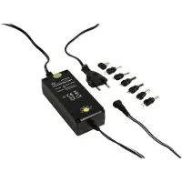Nedis ACPA004 Universal-Netzteil 36 W 3,6 m 2,4 A 3 A 6 Stecker 5-15 V Schwarz