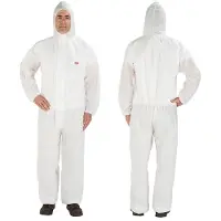 3M 4515W3XL Schutzanzug 4515 Kleider-Groesse XXXL Weiß (4515W3XL)