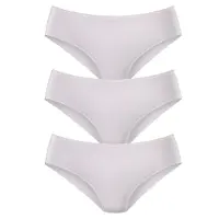 LASCANA Jazz-Pants Slips "aus hochwertiger Modal-Qualität", Damen, Gr. 40/42, weiß, Obermaterial: 94% Modal (TENCEL), 6% Elasthan, unifarben, körpernah, Unterhosen Jazz-Pants Slips