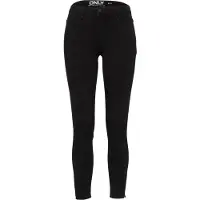 ONLY "ONLKENDELL ETERNAL LIFE ANKLE BLACK NOOS" mit Zipper am Saum