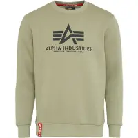Alpha industries Sweatshirt "Basic Sweater", Baumwollmischung, regular fit
