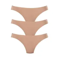 LASCANA String "aus hochwertiger Modal-Qualität", Damen, Gr. 44/46, beige, Obermaterial: 94% Modal (TENCEL), 6% Elasthan, unifarben, körpernah, Unterhosen String