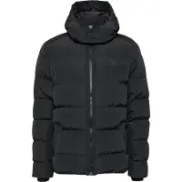 Urban Classics - HOODED PUFFER Winterjacke schwarz - 3XL