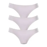 LASCANA String "aus hochwertiger Modal-Qualität", Damen, Gr. 48/50, weiß, Obermaterial: 94% Modal (TENCEL), 6% Elasthan, unifarben, körpernah, Unterhosen String