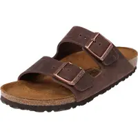 Birkenstock Arizona Herren-Schuhe in Braun – schmale Weite