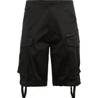 G-Star Shorts "Bermuda-Shorts Rovic Zip Relaxed 1/2", Herren, Gr. 32, N-Gr, schwarz, Obermaterial: 97% Baumwolle CO(Bio). 3% Elasthan EL., Hosen Shorts