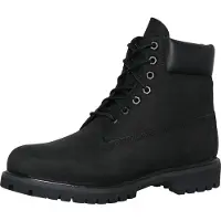 Timberland Icon 6 In Premium Boot Wide Black Nubuck EU 47 1/2