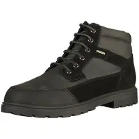 Nikcorp Geox Herren Stiefel Größe 44 Schwarz Nubukleder isoliert wasserdicht GEOX Respira