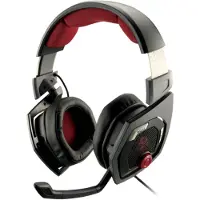 Thermaltake SHOCK 3D 7.1, Kabelgebunden, Gaming, 20 - 20000 Hz, Kopfhörer, Schwarz, Rot