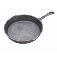 Vogue Gusseisen Pfanne 26 cm, robust, induktionsgeeignet, für den Profi-Einsatz