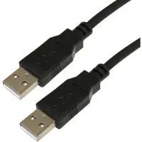 Scanpart 3990033501, 1,5 m, USB A, USB A, USB 1.1, Schwarz