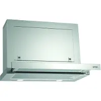 Gorenje OK 002/II BHP623E8X G400, 578 m³/h, rezirkulierend, B, A, A, 72 dB