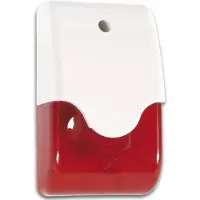 Velleman SVPSL3R, Verdrahtete Sirene, Drinnen, 110 dB, Rot, Weiß, 250 mA, 120 x 74 x 42 mm