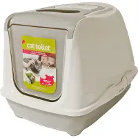 Moderna Flip Cat Hygieneschale Für Große Katzen 39x50x37 Cm Durchsichtig Durchsichtig One Size