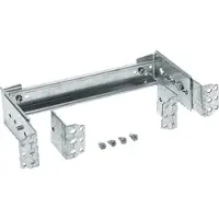 Hager Universal DIN Schiene Montage 500mm Stahl 2 Feld Kit - UZ02B3
