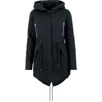 Urban Classics Ladies - SHERPA PARKA schwarz - XS
