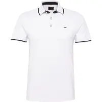 Jack & Jones Poloshirt "JJEPAULOS Poloshirt mit klassischem Kragen und figurbetonter Form" Logostickerei, modisch, schmal, Baumwolle, Polokragen