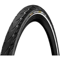 Continental Contact Plus City, 26", Stadt / Trekking, Straße, Tubeless-Reifen, Klappbarer Wulst, Schwarz, 180 TPI