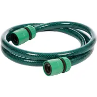 Silverline Gartenschlauch mit zwei Verbindern 100 cm 1/2 Zoll