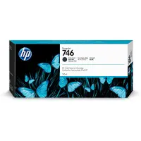 HP 746 Mattschwarz DesignJet Tintenpatrone, 300 ml, DesignJet Z6 Druckerserie, DesignJet Z9 Druckerserie, Thermal Inkjet, Schwarz, P2V83A, Business, Singapur