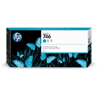 HP 746 Zyan DesignJet Tintenpatrone, 300 ml, DesignJet Z6 Druckerserie, DesignJet Z9 Druckerserie, Thermal Inkjet, Cyan, P2V80A, Business, Vereinigte Staaten, Irland, Singapur, Malaysia