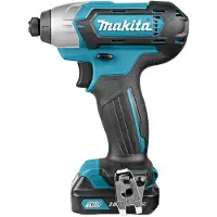 Makita TD110DSAE, Schlagschrauber, Schwarz, Blau, 1/4", 110 Nm, 2600 RPM, 3200 RPM