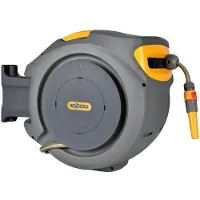 Hozelock Schlauchaufroller Wandmontage mit 25 m Schlauch Auto Reel