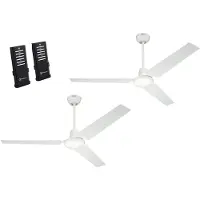 WESTINGHOUSE Deckenventilator Industrial weiß leise Ø 142 cm