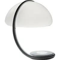 Martinelli Luce Serpente Tischleuchte Weiß - , Serpente, Weiß, für Wohnzimmer, Metall, Design
