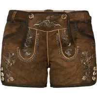 Stockerpoint Damen Lederhose Rosy I Größe 32-42 I Bequeme Trachtenhose in edler