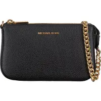 Michael Kors für Damen. 32F7GFDW6L Ledertasche mit Kette schwarz (OSFA), Lässig