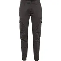 Jack & Jones 1100000002199 "PAUL FLAKE", Herren, Gr. 33, Länge 36, grau (asphalt), Web, Obermaterial: 98% Baumwolle, 2% Elasthan, bequem normal, Hosen 1100000002199, Baumwollmischung, regular fit